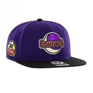 47 Brand Sureshot Arizona Coyotes 1996 All Star Game Patch Snapback Hat - Purple, Black