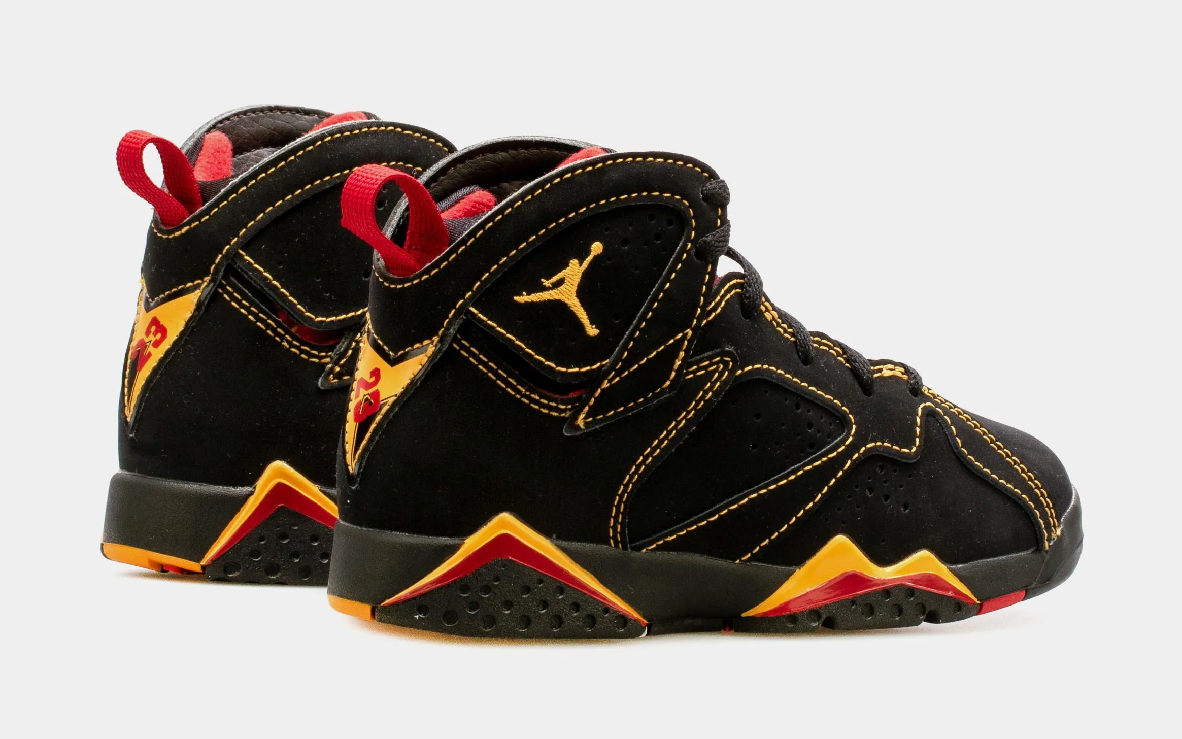 Air Jordan 7 Retro Citrus Preschool Lifestyle Shoes (Black) Free Shipping
