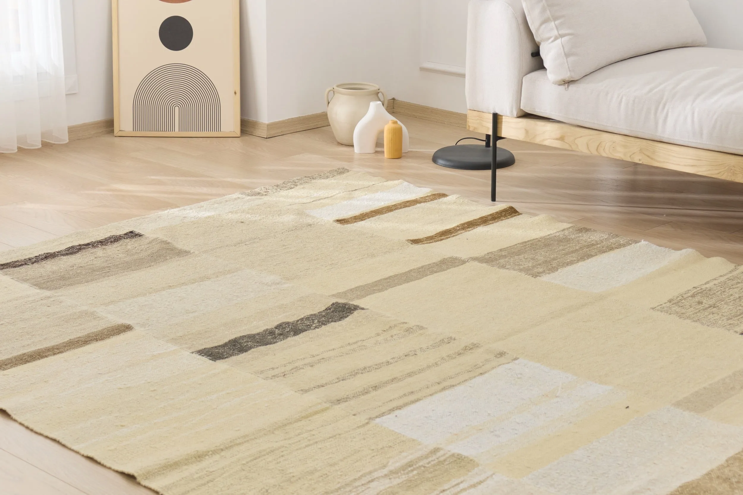 Alair - Vintage Turkish Area Hemp Rug