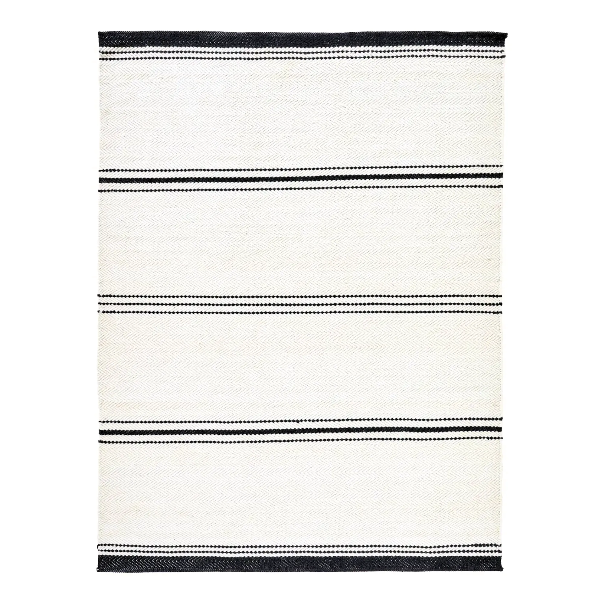 Alice Rug | Ivory/Black