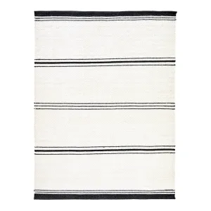 Alice Rug | Ivory/Black