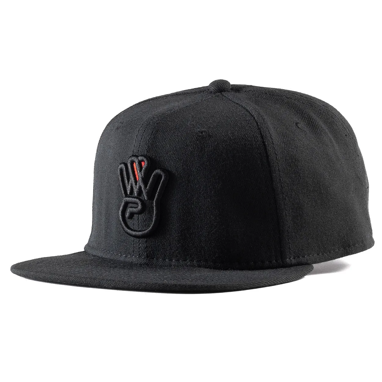 All Black Snapback