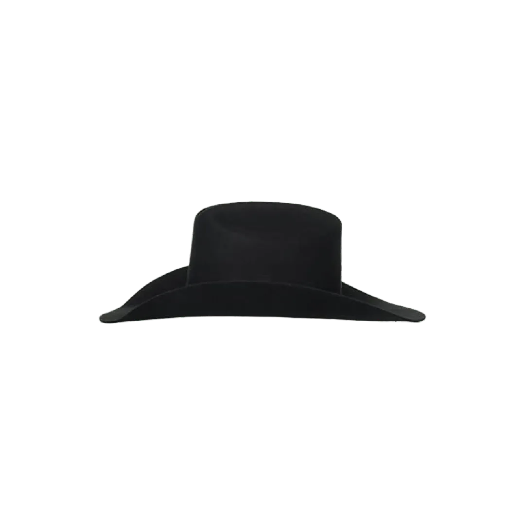 Ariat M&f Men's Black Wool Cowboy Hat