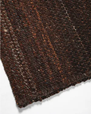 Awanay Chocolate Wool Rug