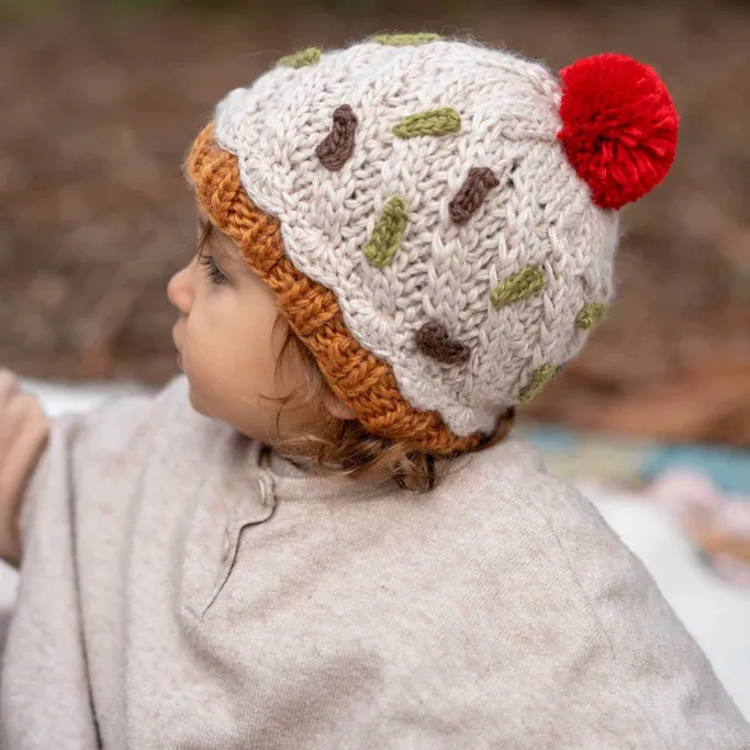 Beanie - Cupcake Green