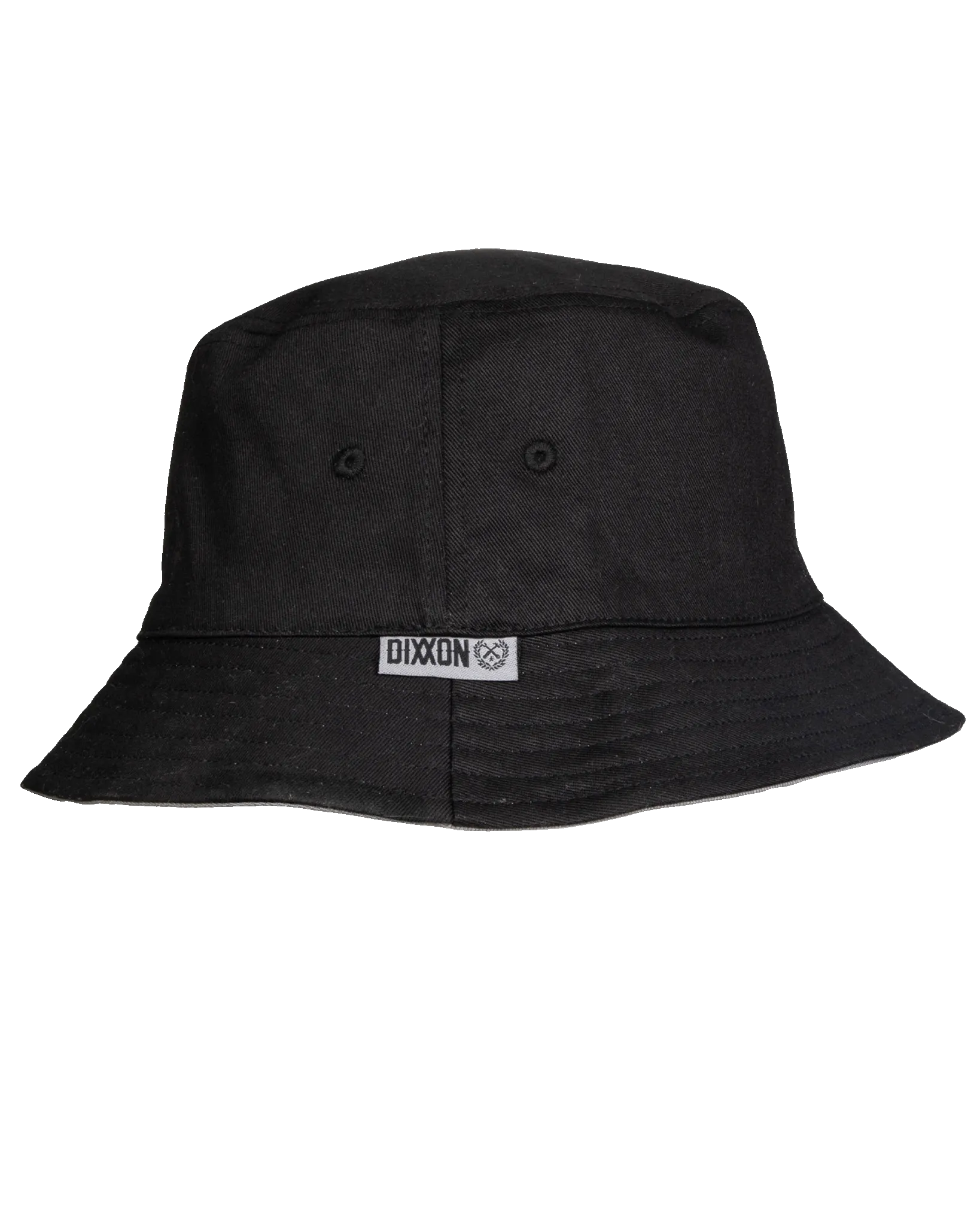 Black & Gray Reversible Bucket Hat