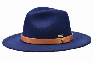 Bruno Capelo uptown Flat wool felt Brim