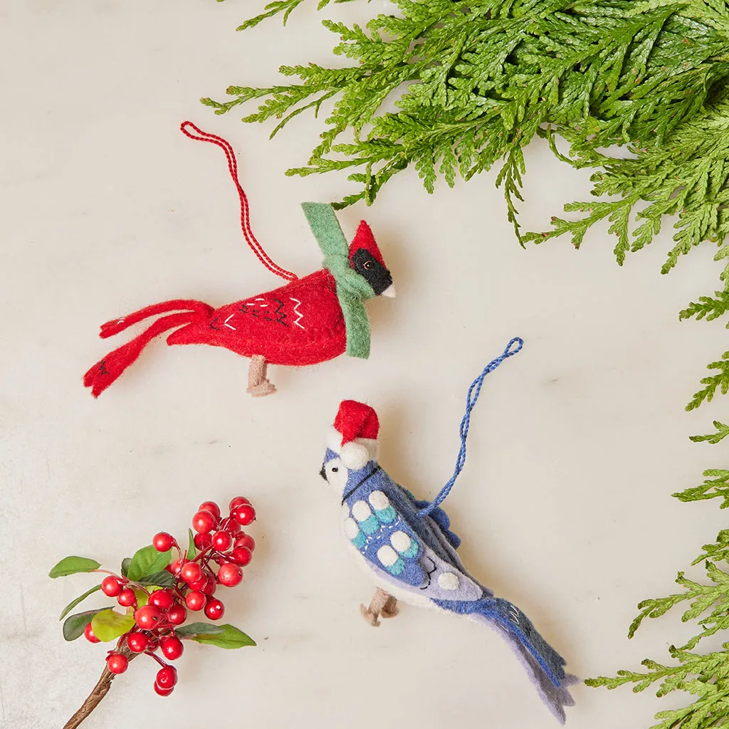 Bundle: Bird Ornaments Set of 3