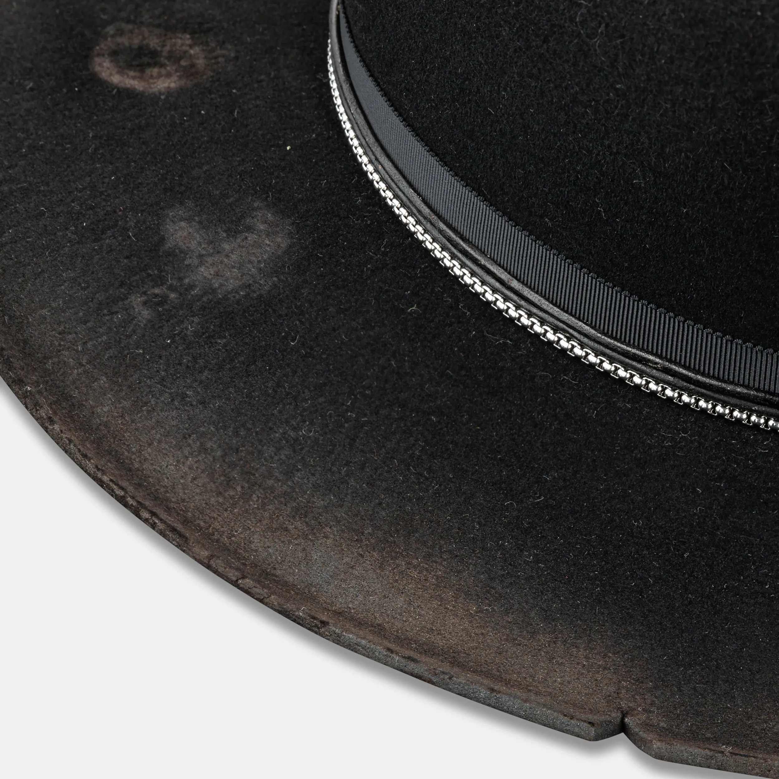 Casual Cool Distressed Fedora Hat