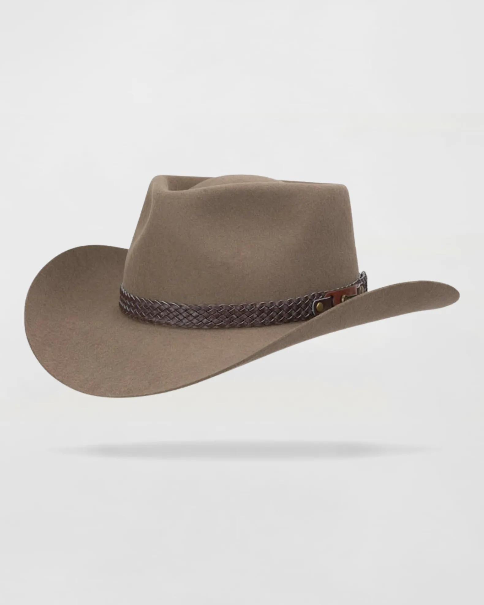 Cattleman’s Crown Felt Cowboy Hat in Sahara
