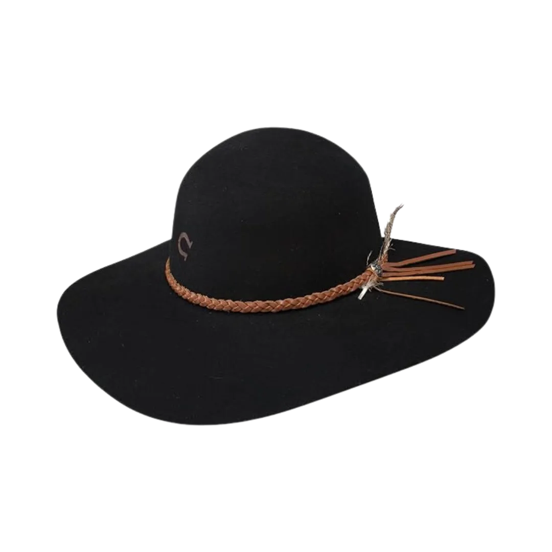 Charlie 1 Horse Women's Black Texan Wanderlust Hat