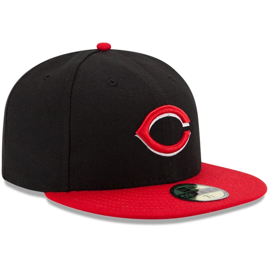 Cincinnati Reds Fitted - Black