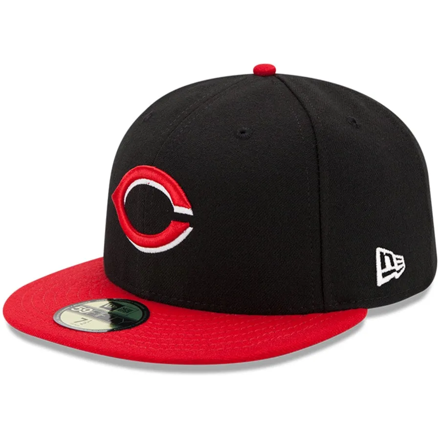 Cincinnati Reds Fitted - Black