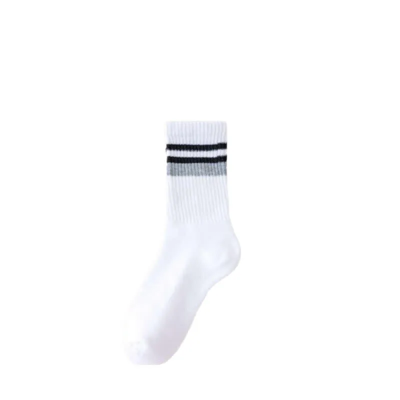 Classic Stripe Thicken Crew Socks
