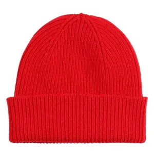 Colorful Standard Merino Wool Beanie – Scarlet Red