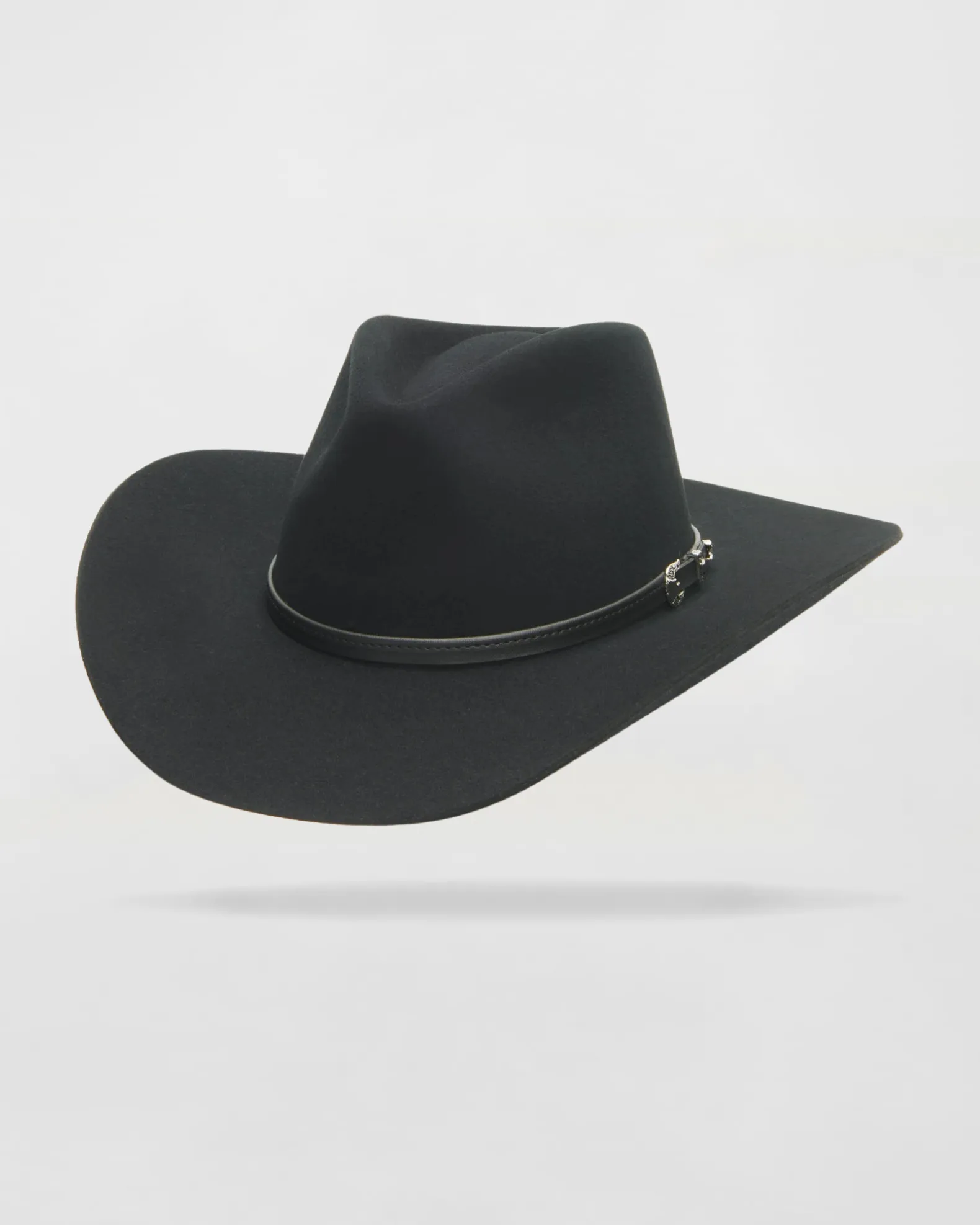 Cowboy Classic Line Felt Cowboy Hat in Silver Sand