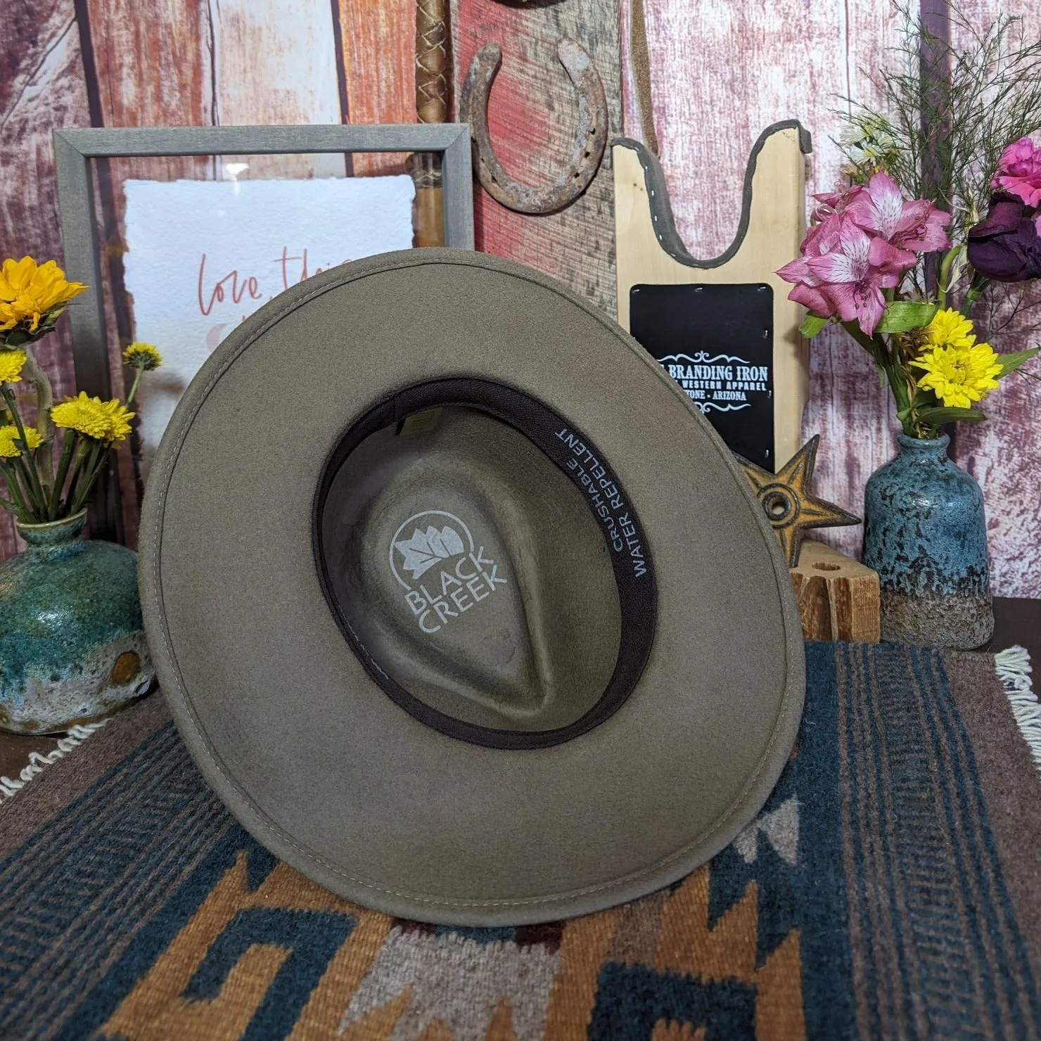 Crushable Hat, the "Putty" by Black Creek BC2007