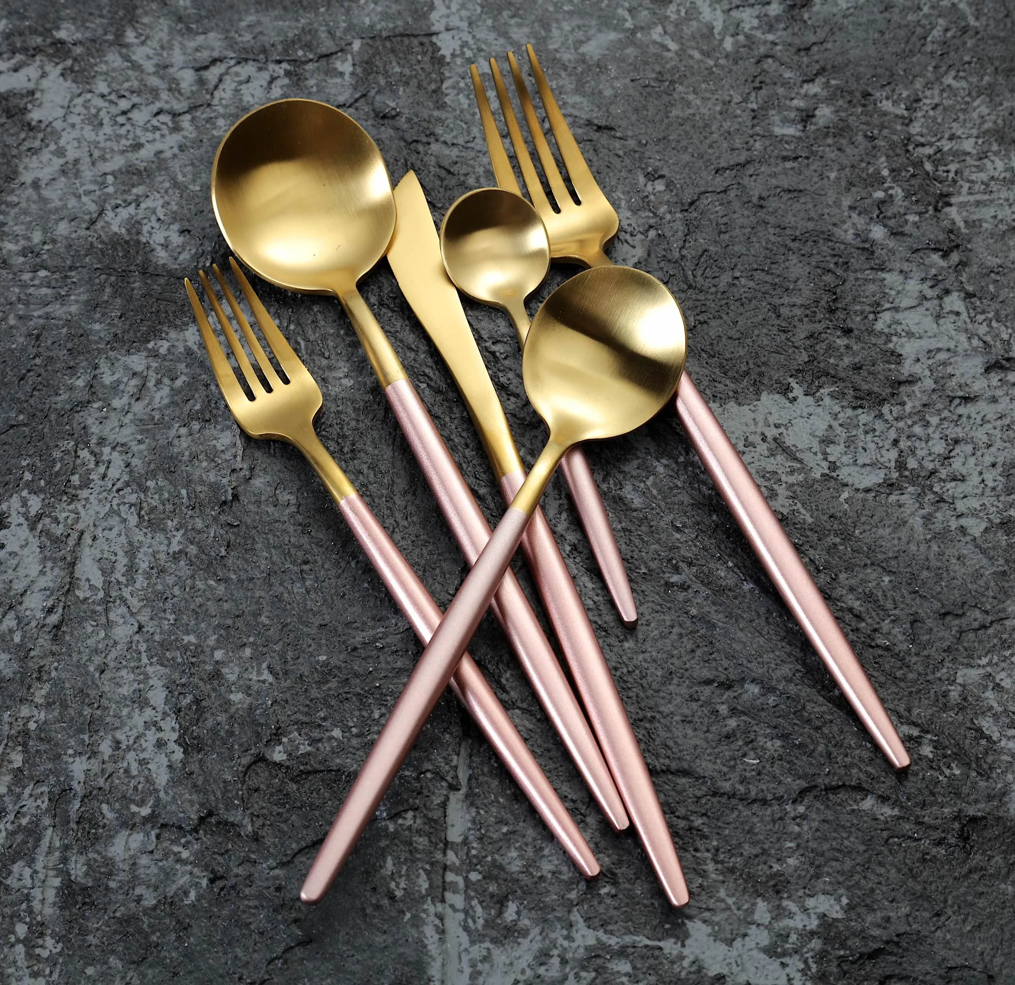 Cutlery Set of 4 Stainless Steel Flatware