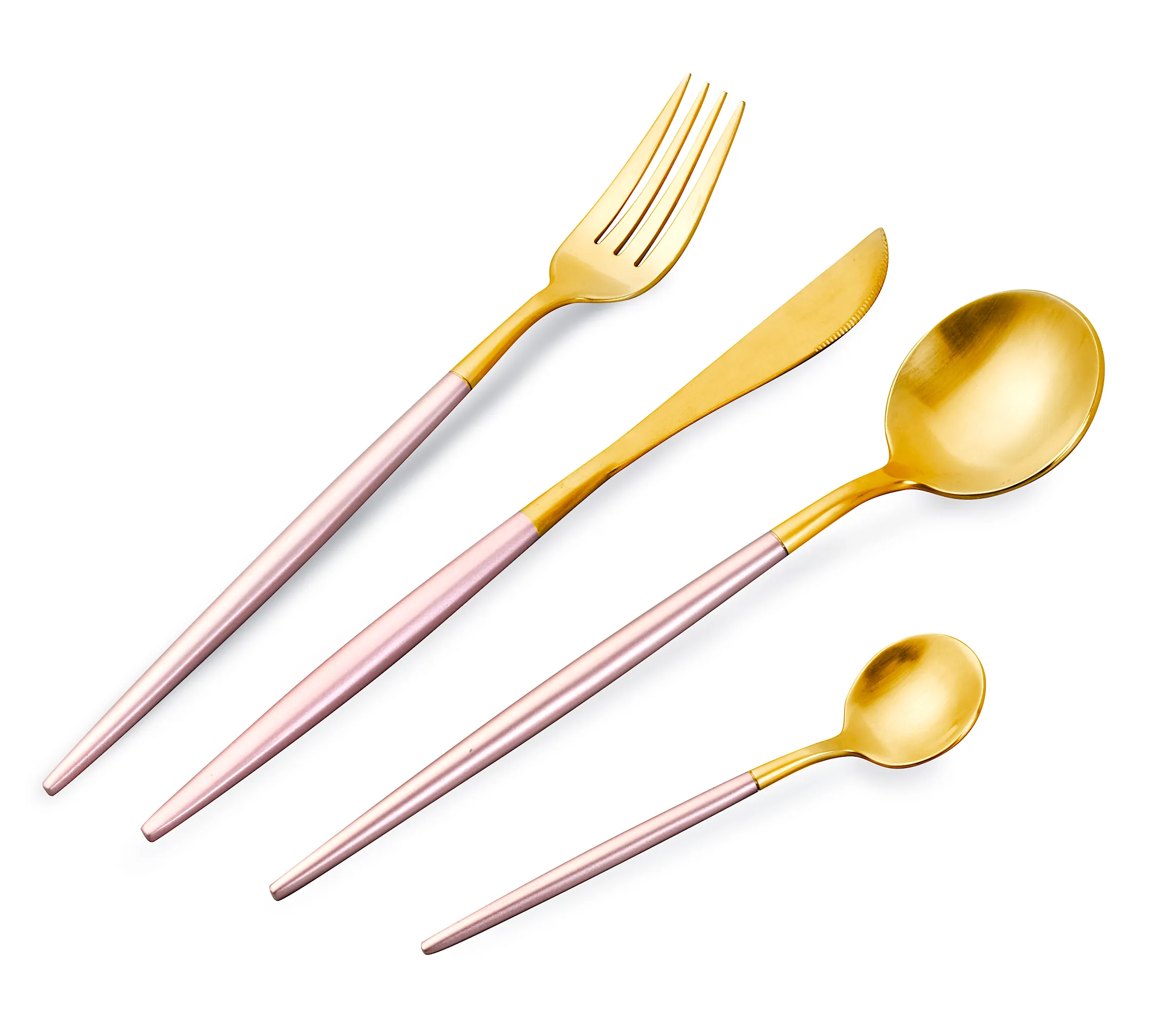 Cutlery Set of 4 Stainless Steel Flatware
