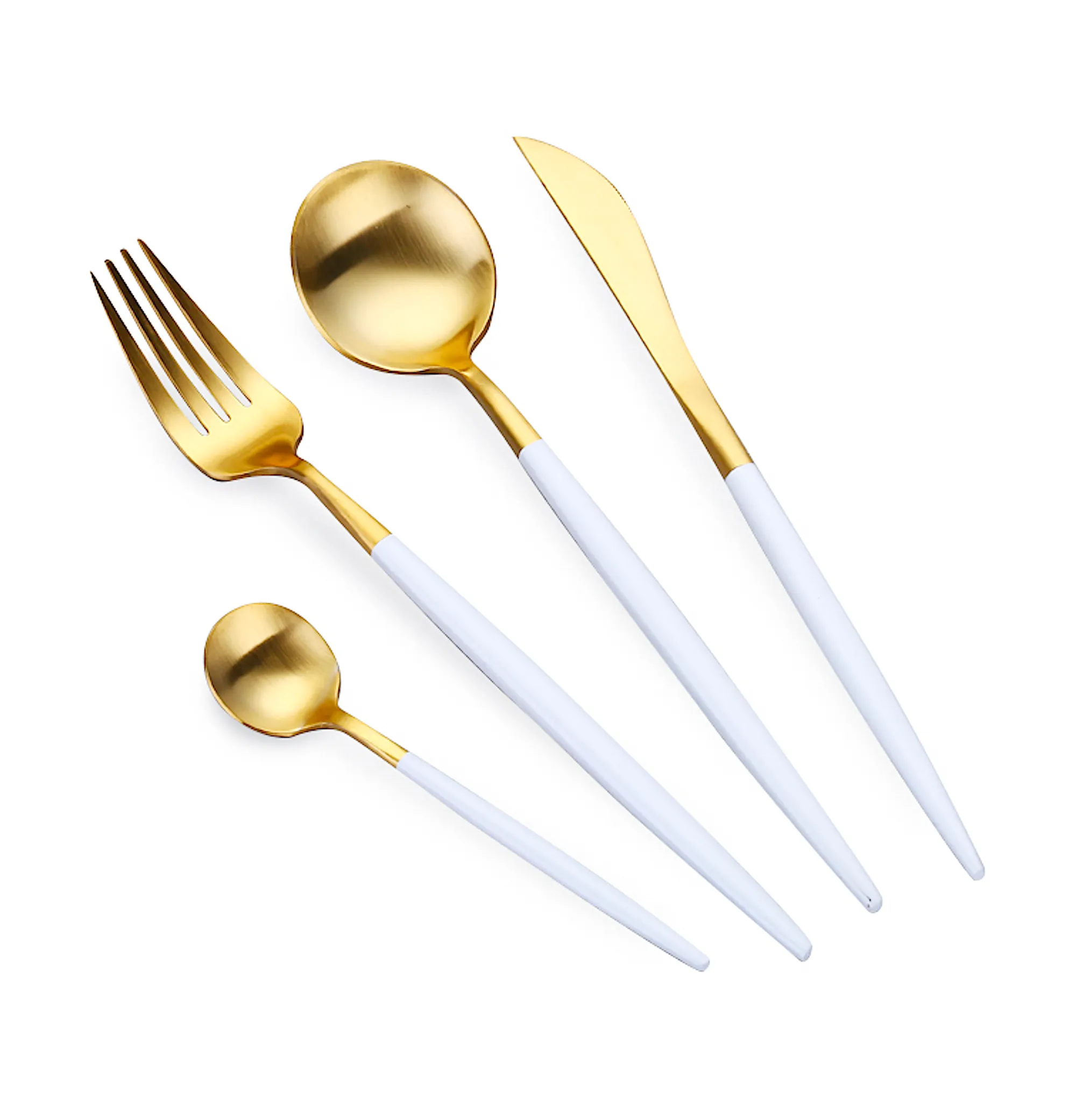 Cutlery Set of 4 Stainless Steel Flatware