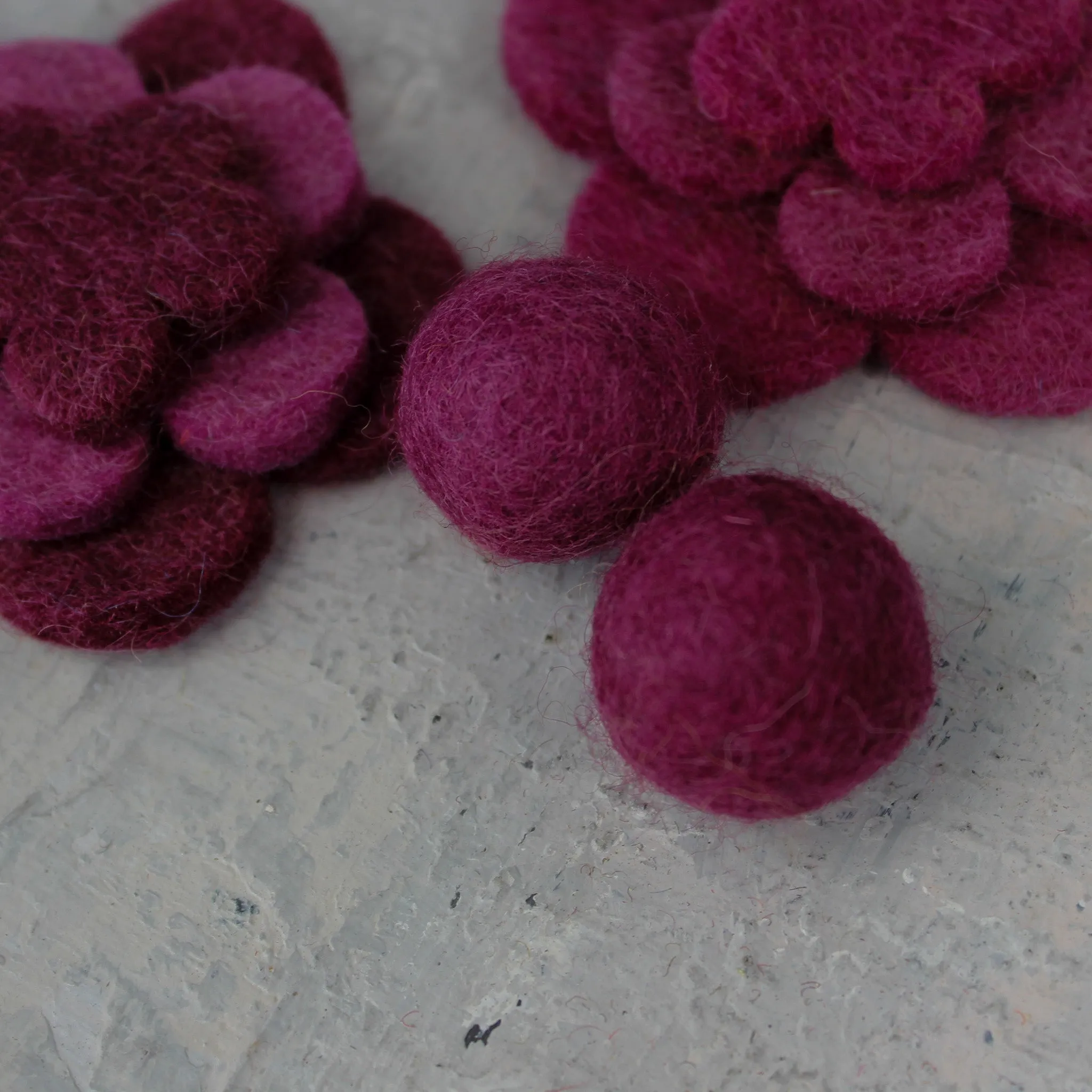 Felt Balls 2.5cm