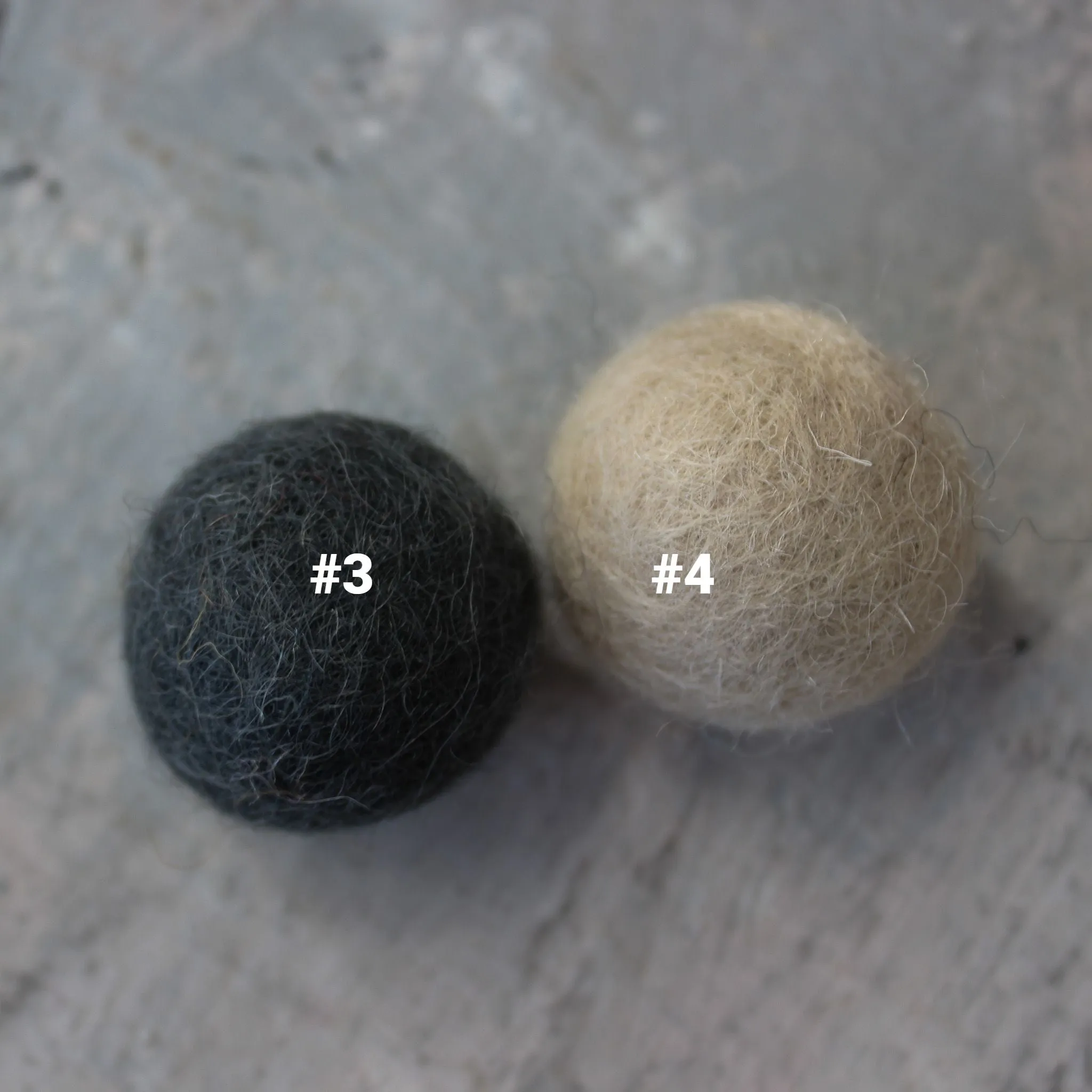 Felt Balls 2.5cm