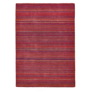 Fine Stripes Rug Purple/Pink