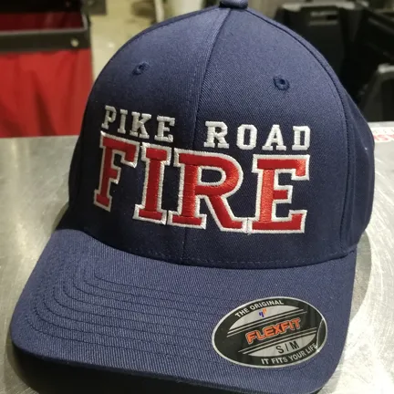 Fire 2 Line Custom Hat - Flexfit