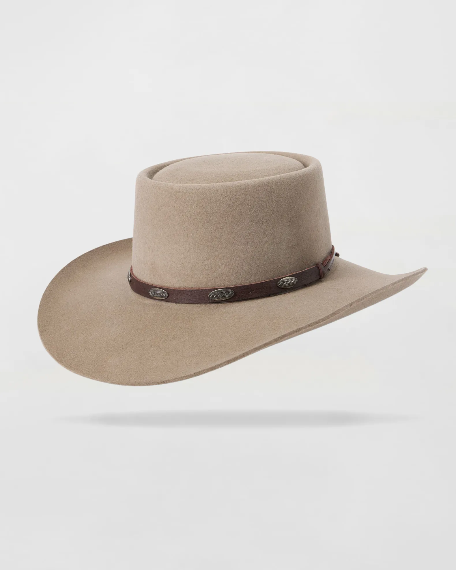 Frontier Spirit Series Felt Outdoor Cowboy Hat in Brown