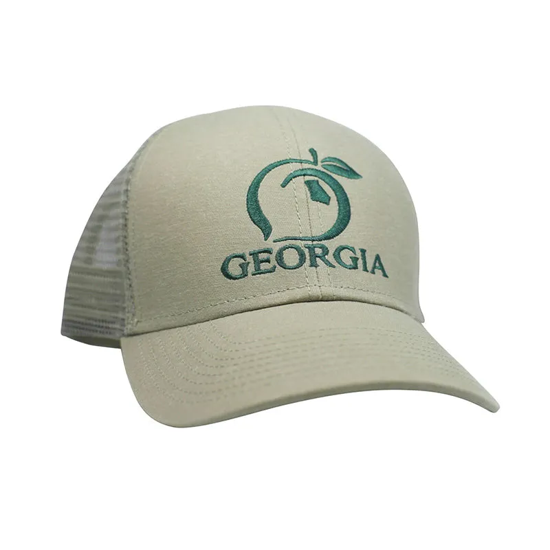 Georgia Peach Mesh Back Trucker Hat