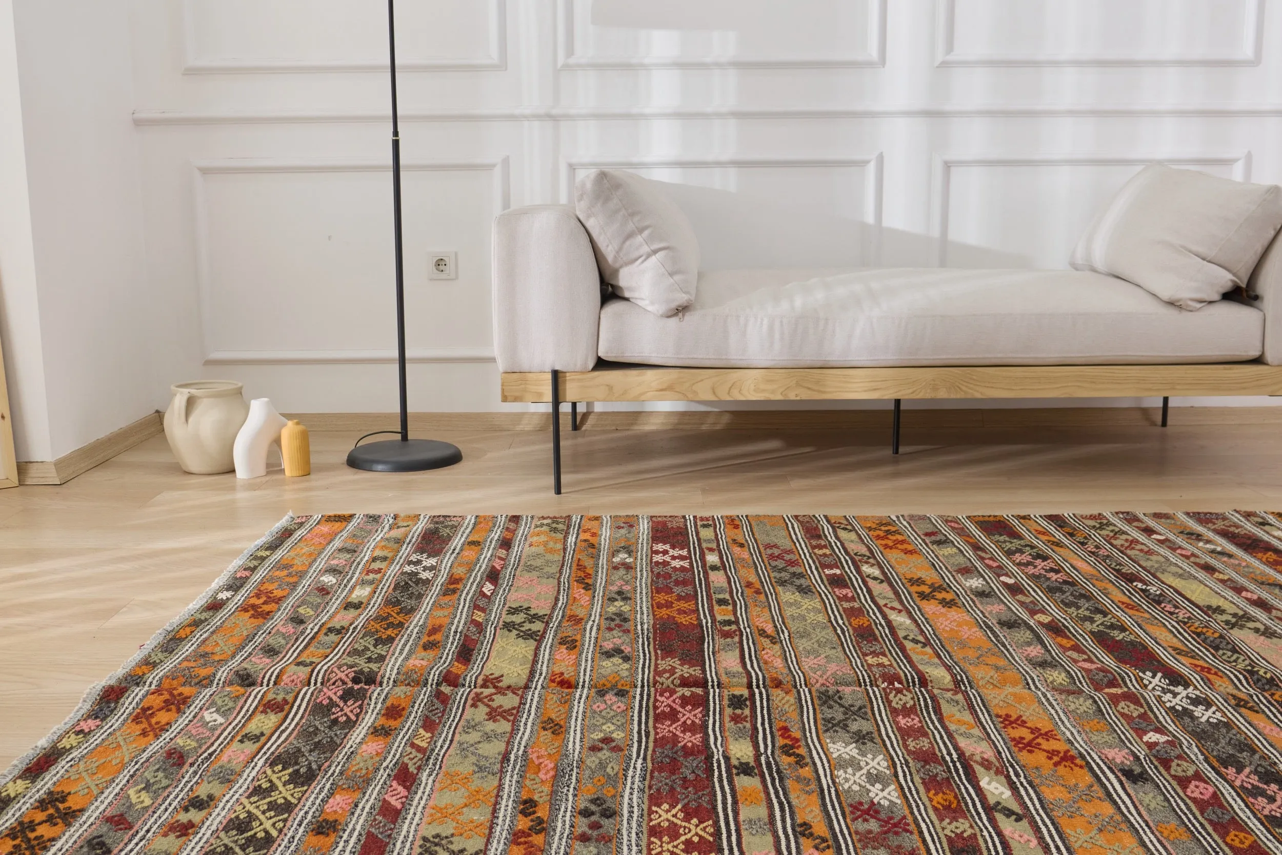 Guadalupe - Vintage Turkish Kilim Rug