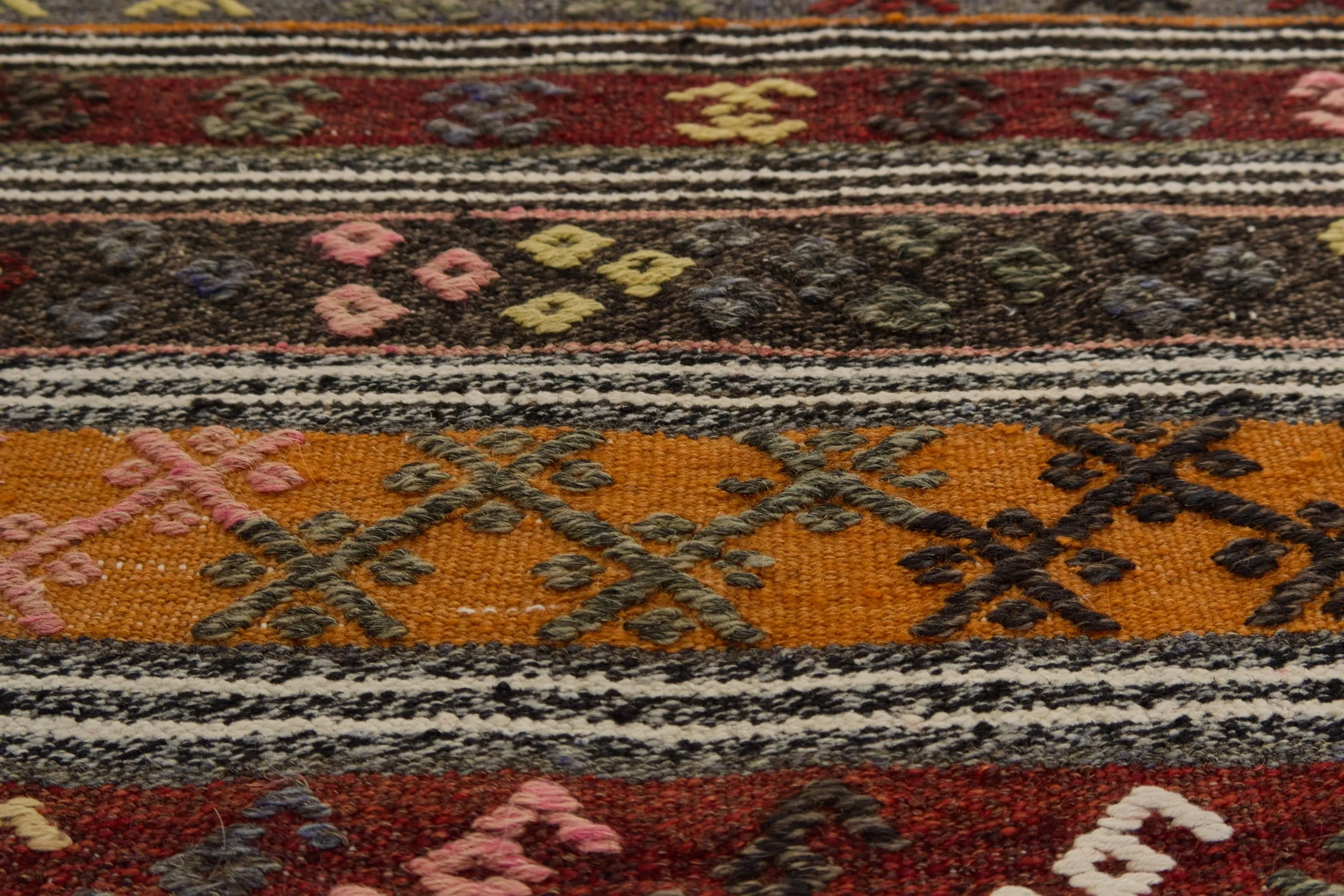 Guadalupe - Vintage Turkish Kilim Rug