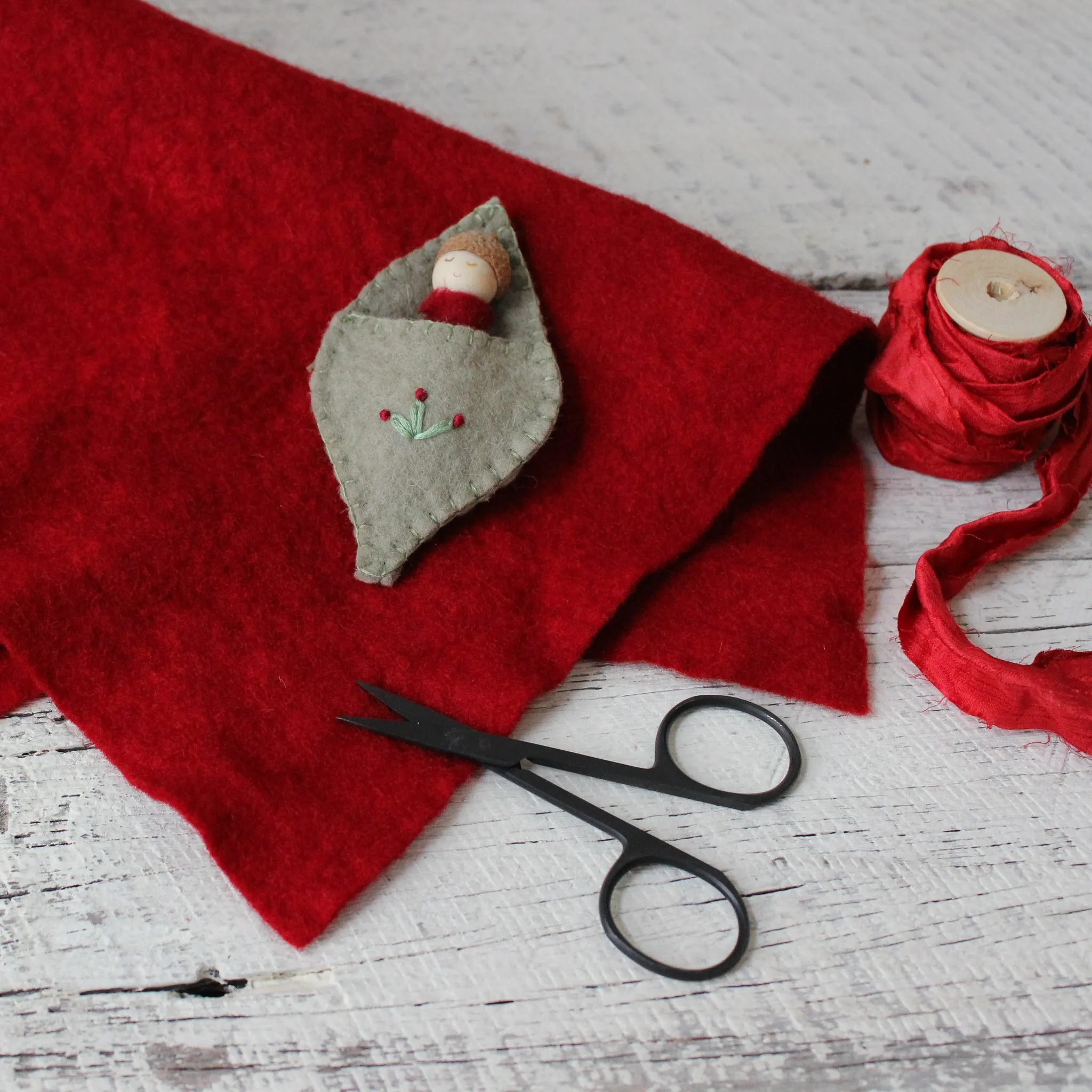 Hand Dyed Wool Felt Sheets