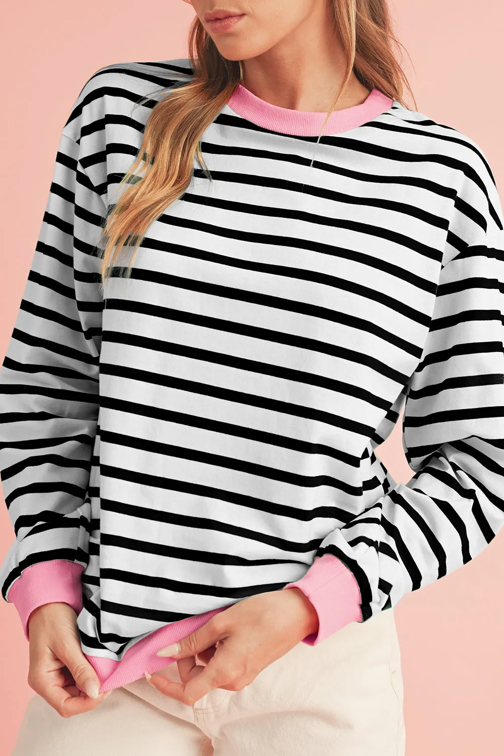 Karim Striped Long Sleeve Top | S-XL | PRE ORDER