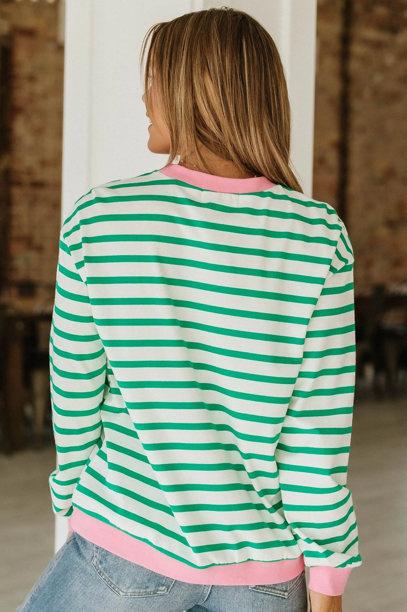 Karim Striped Long Sleeve Top | S-XL | PRE ORDER