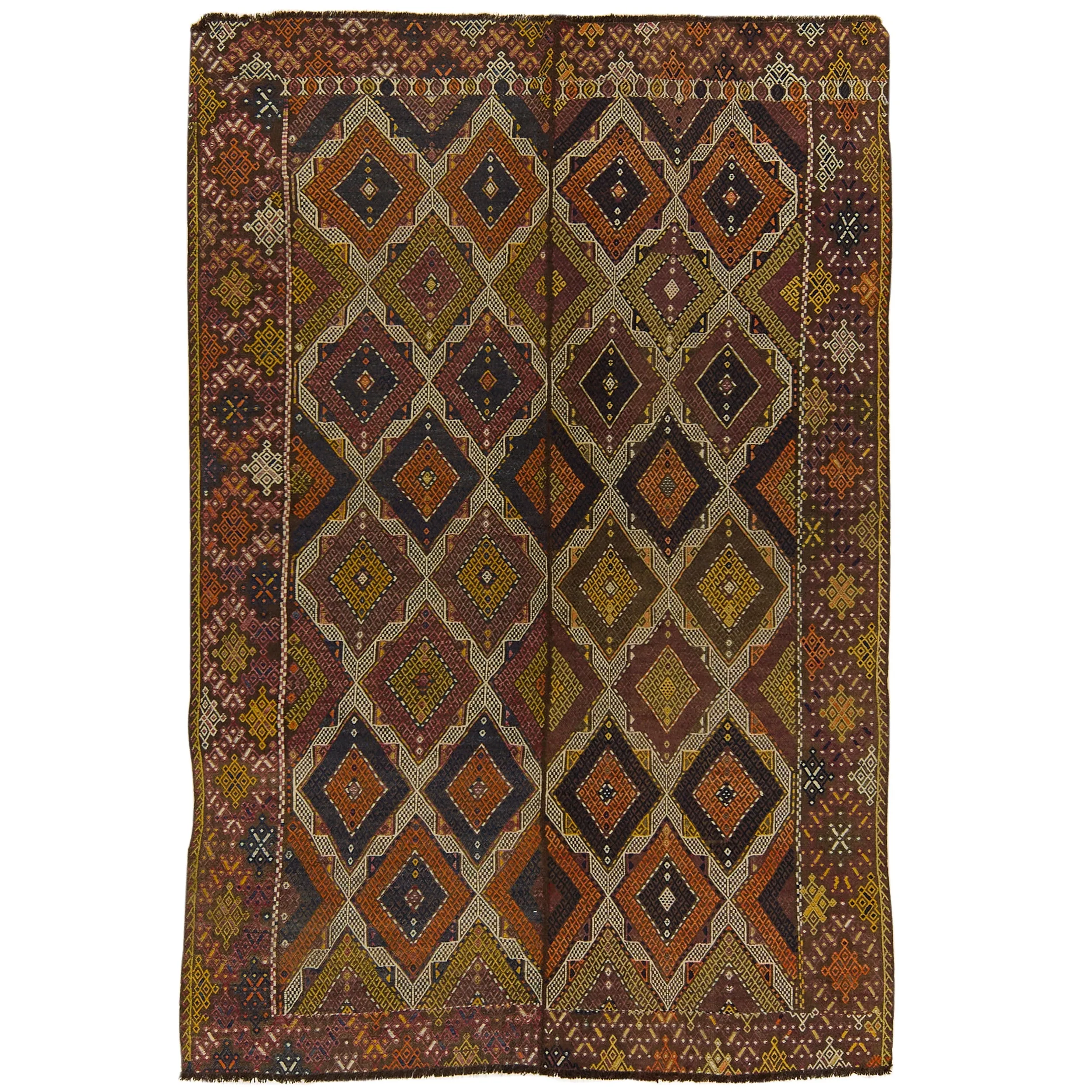 Kasey - Vintage Turkish Kilim Rug