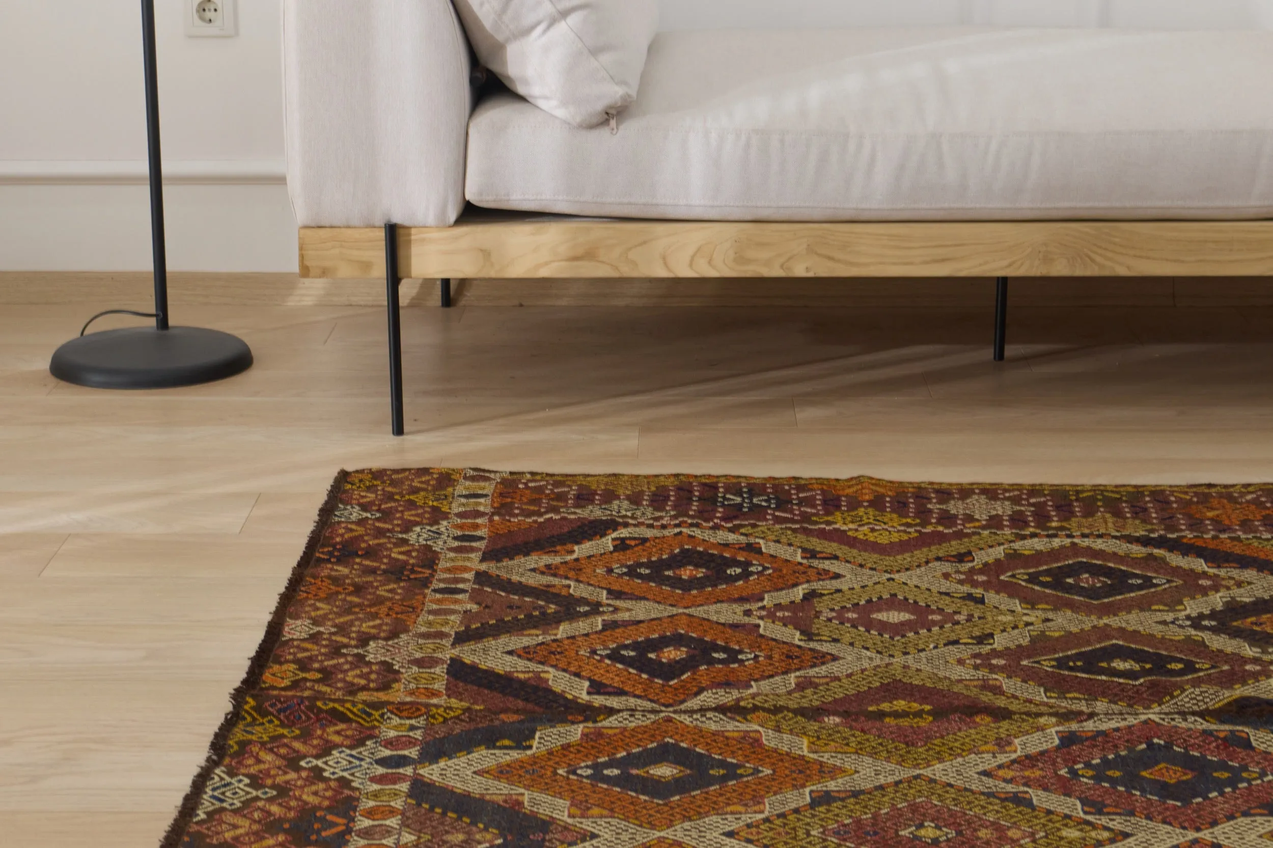 Kasey - Vintage Turkish Kilim Rug