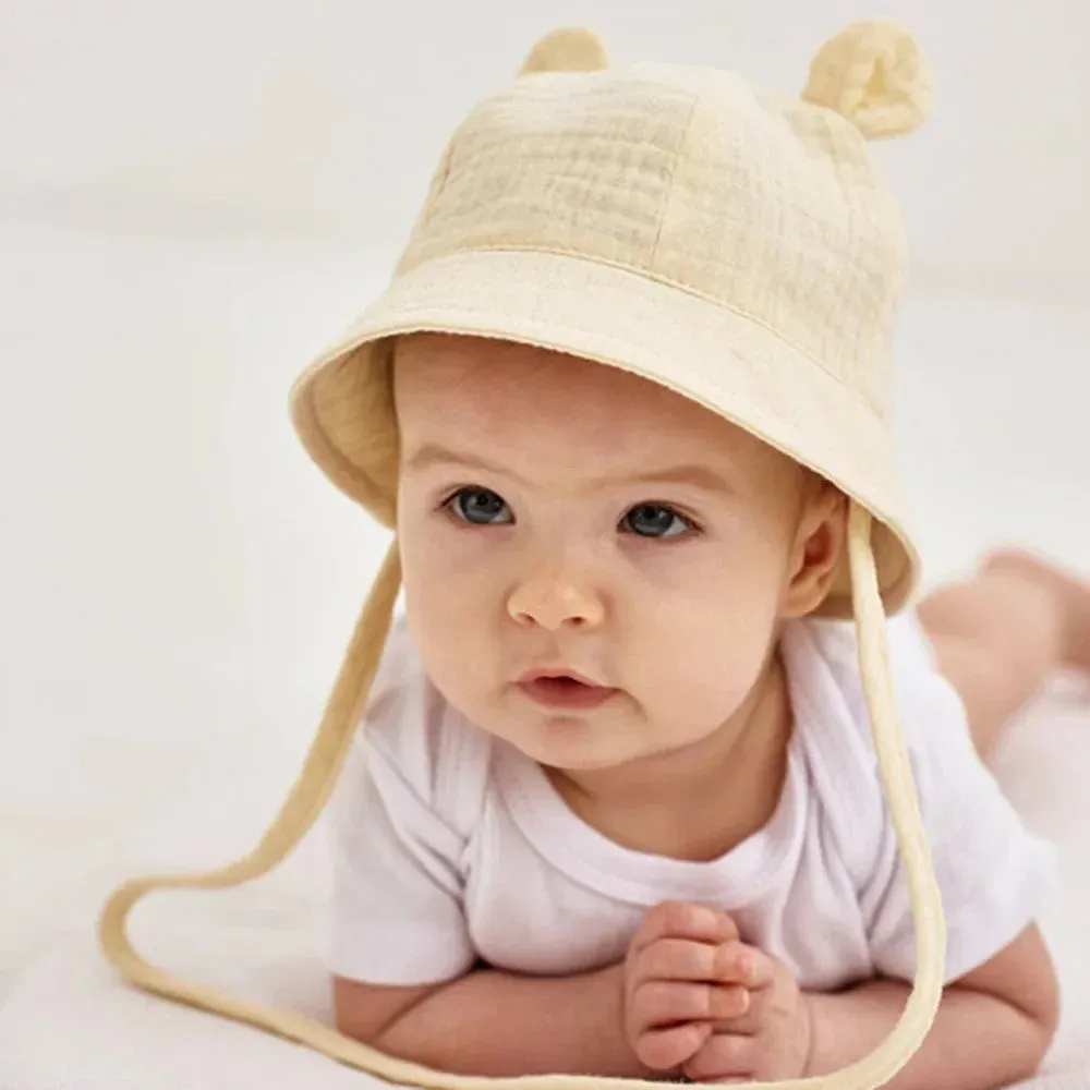 Kids Sun Hat Bear