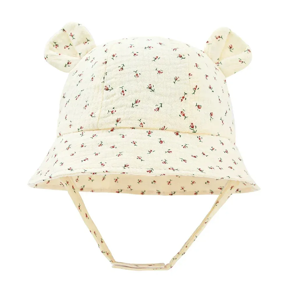 Kids Sun Hat Bear
