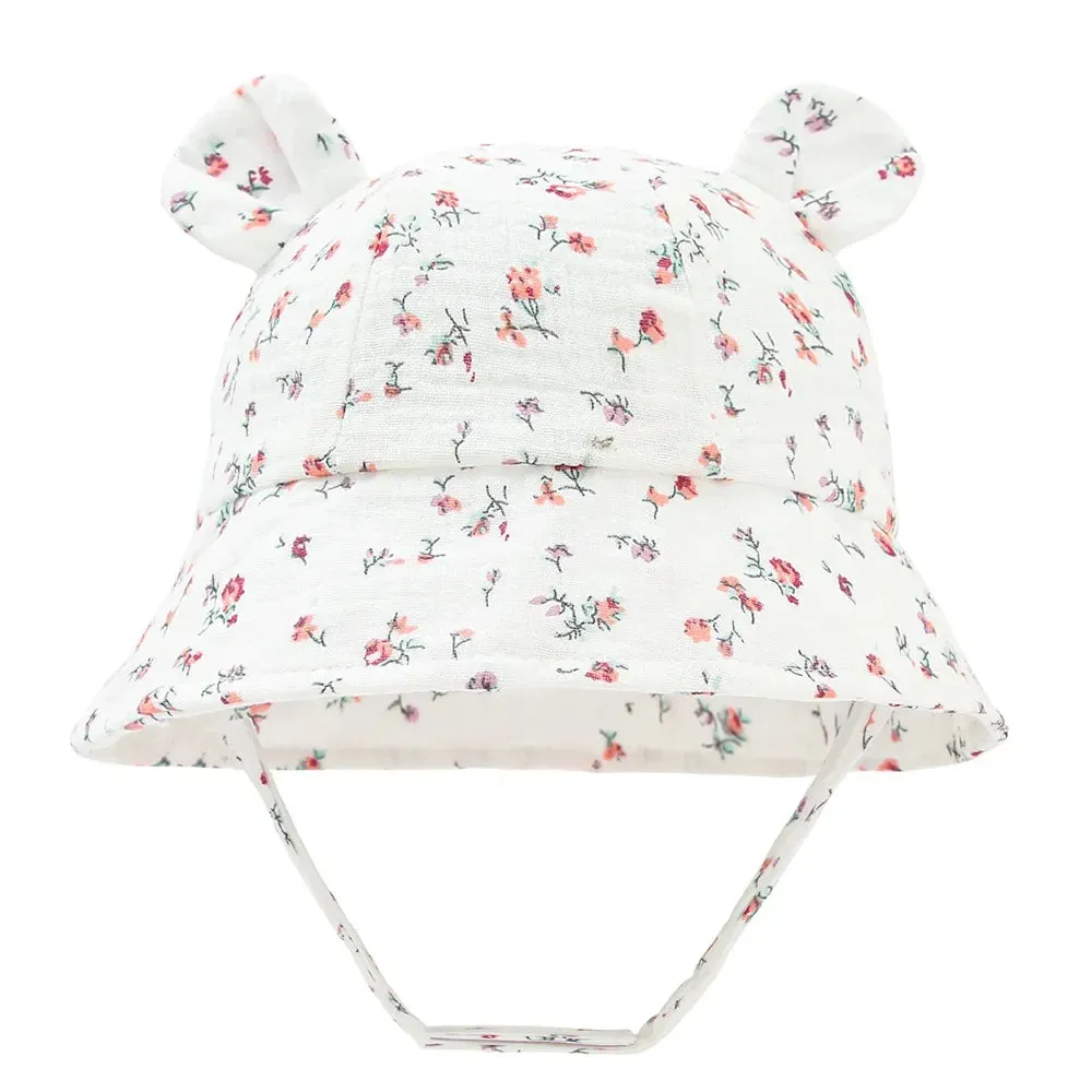 Kids Sun Hat Bear