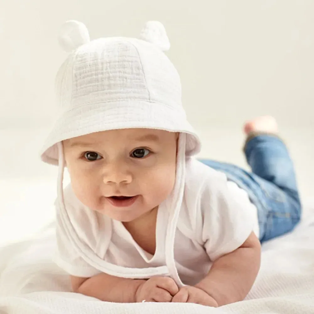 Kids Sun Hat Bear