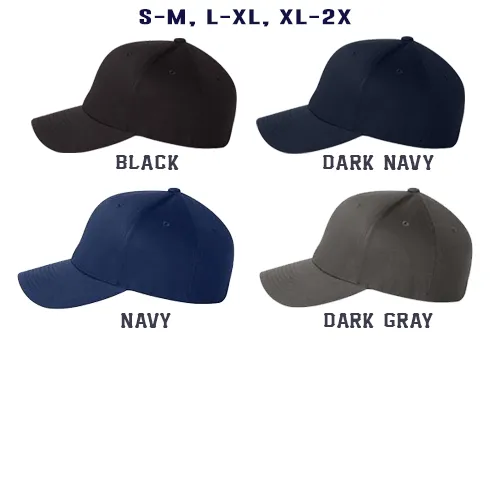 Ladder Number Outlined Custom Hat - Flexfit