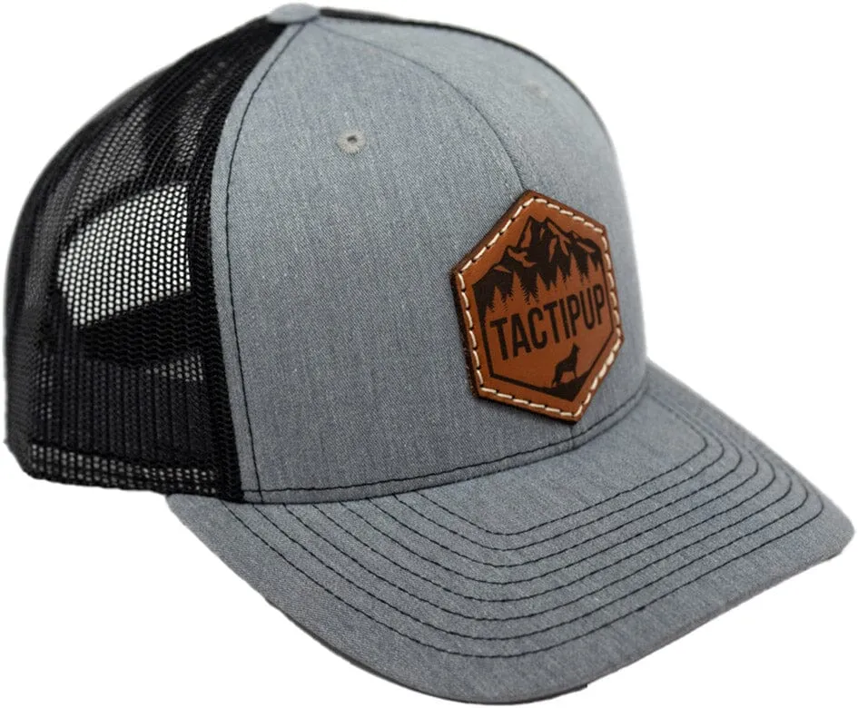 Leather Patch Trucker Hat