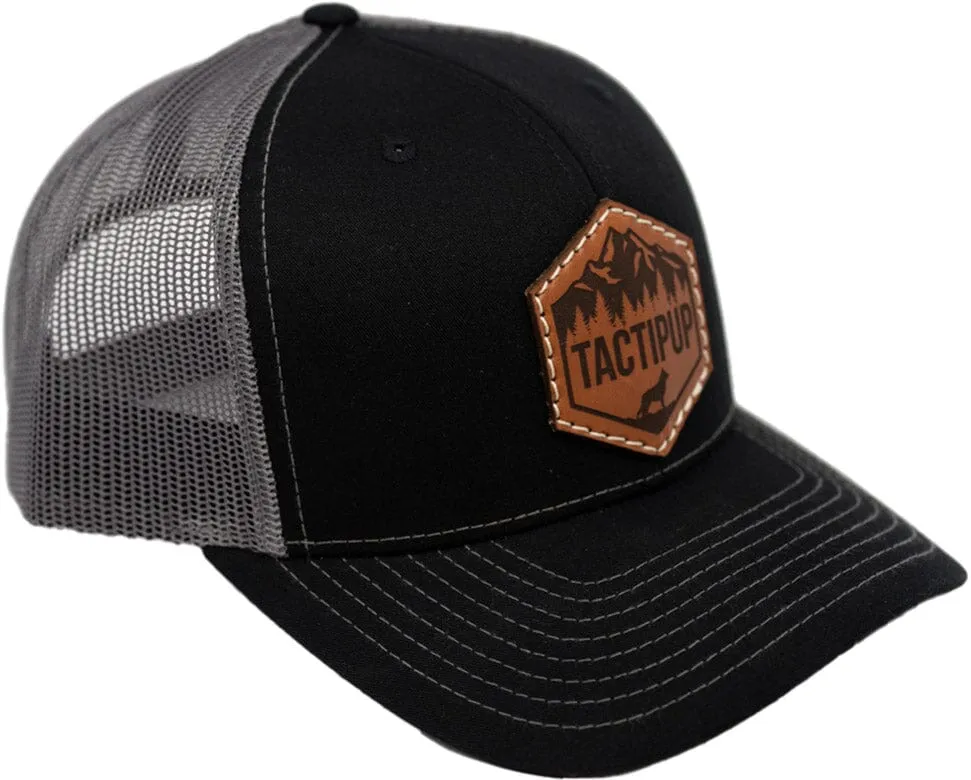 Leather Patch Trucker Hat