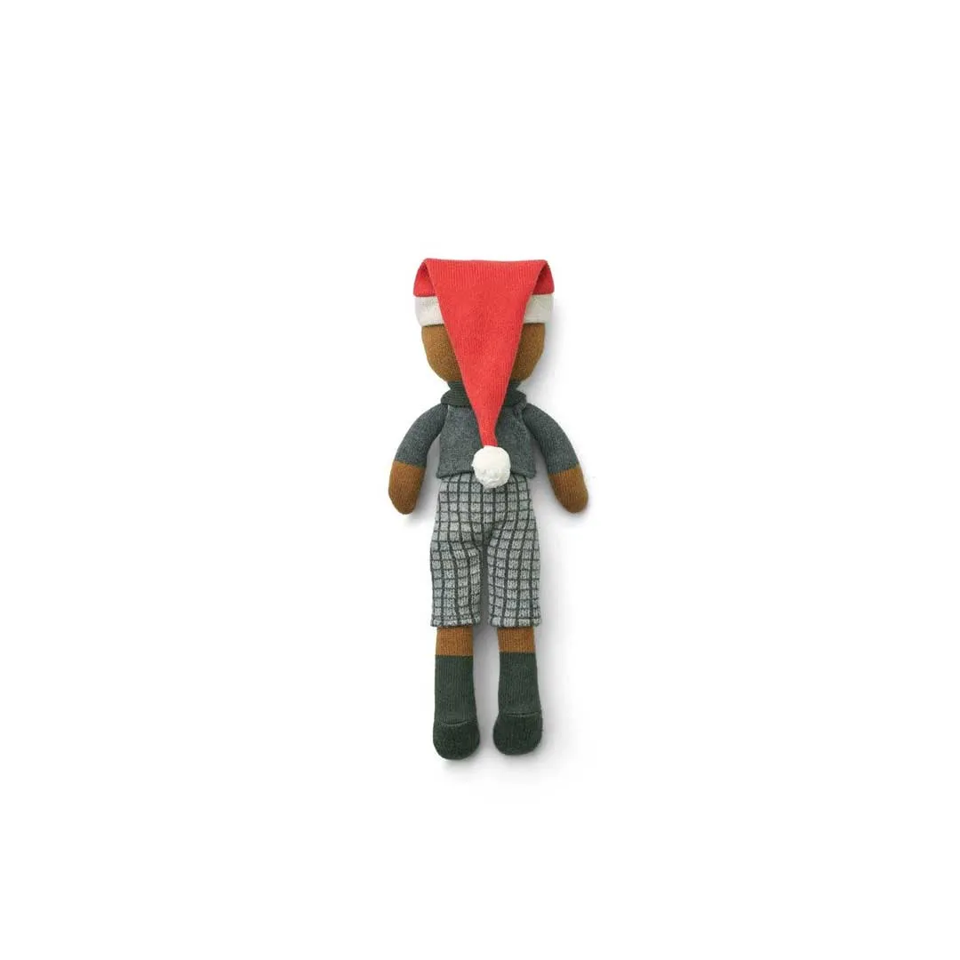 Liewood Robert Christmas Doll - Bear - Sandy Multi Mix
