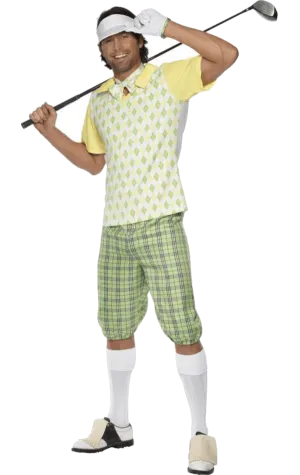 Mens Classic Golfer Costume