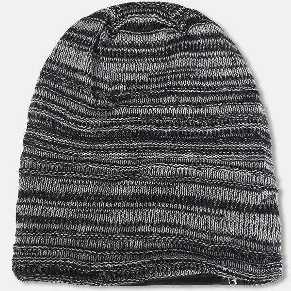 Mens Knit Slouchy Beanie Hat for Summer Winter B5001