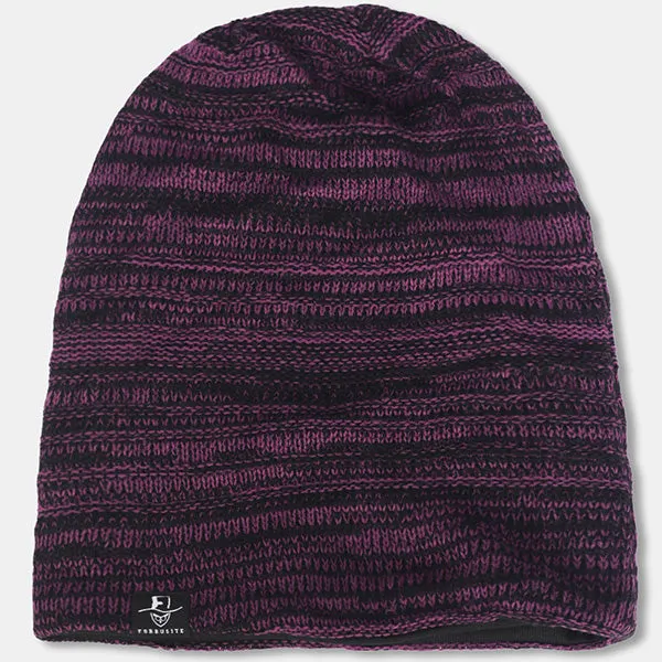Mens Knit Slouchy Beanie Hat for Summer Winter B5001