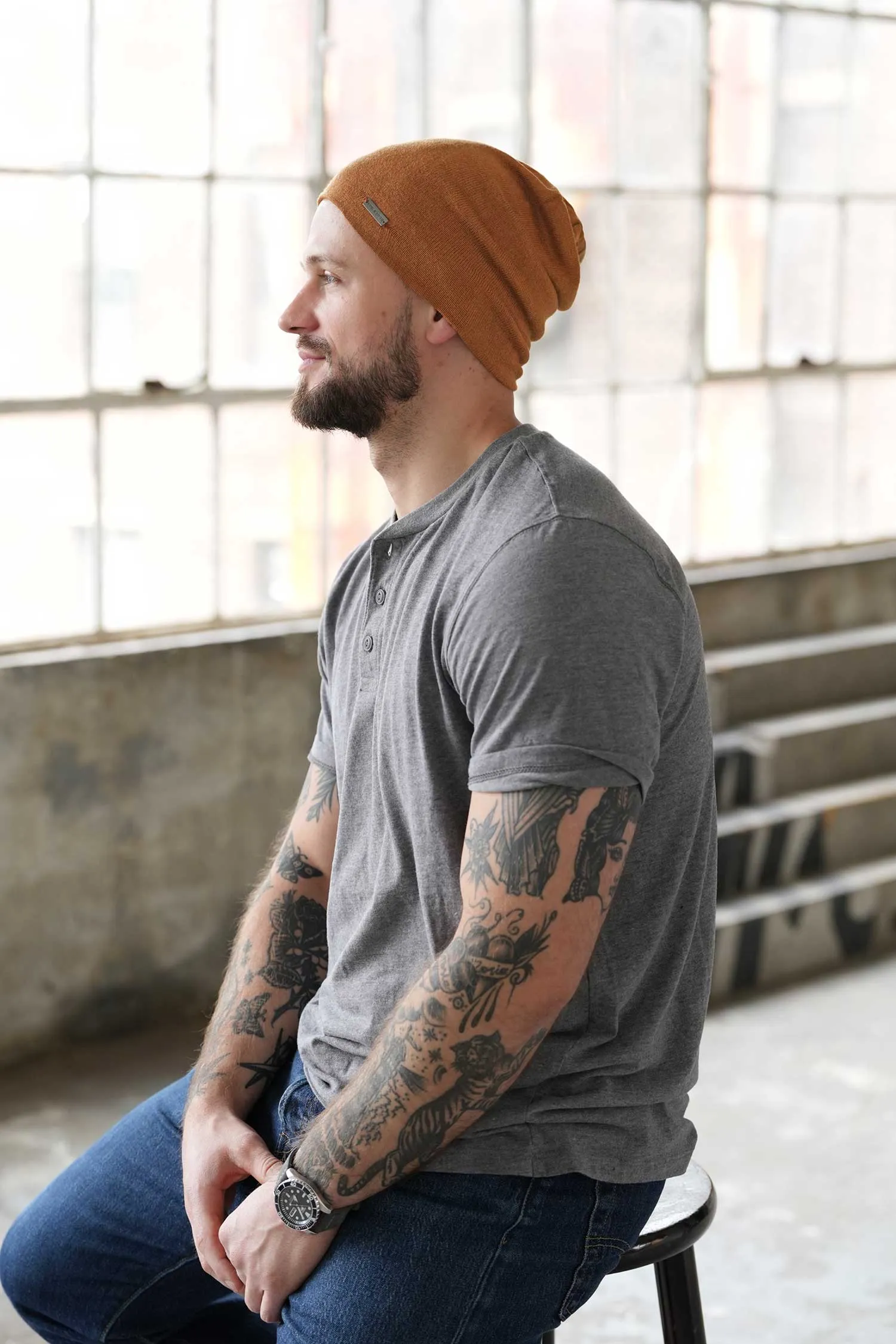 Mens Summer Beanie - The Allure LW
