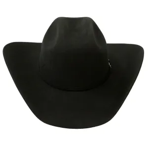 Milano Men's Black 3x Felt Hat